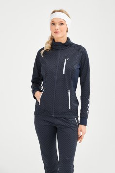 Куртка разминочный BIVIUM "Баланс" SJK201W-0400 жен. синий