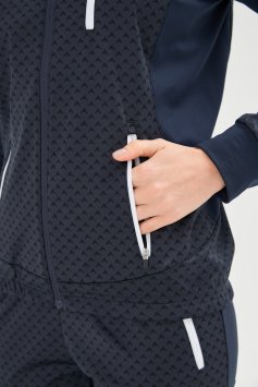 Куртка разминочный BIVIUM "Баланс" SJK201W-0400 жен. синий