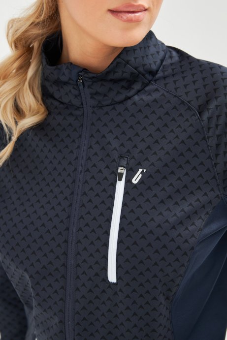 Куртка разминочный BIVIUM "Баланс" SJK201W-0400 жен. синий