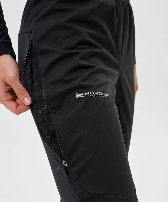 Тренировочные брюки Nordski PRO TOUR Black W NSW632100