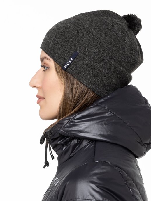 Шапка MOAX Tradition Sport 23574M/11200 темно-серый 58