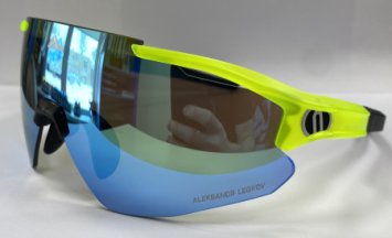 Очки NEON LEGKOV NOVA crystal yellow mirror white (2 линзы)