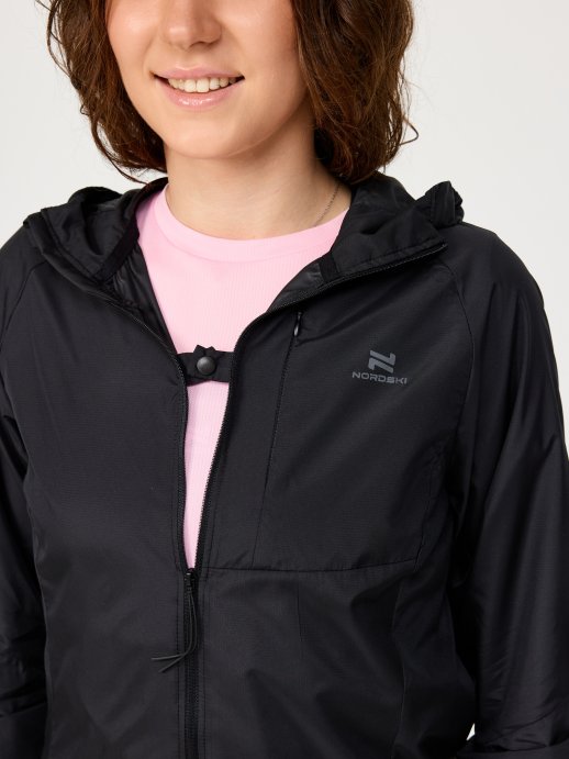 Ветровка Nordski Easy Run Black W NSW194100 в Новосибирске