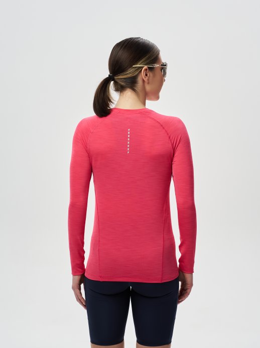 Футболка Nordski Pro Magenta W с длинным рукавом NSW427993 в Новосибирске