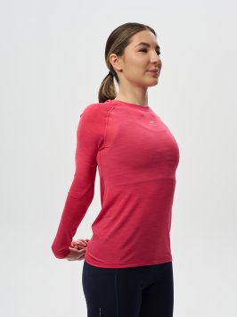 Футболка Nordski Pro Magenta W с длинным рукавом NSW427993