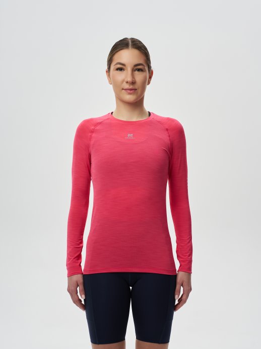 Футболка Nordski Pro Magenta W с длинным рукавом NSW427993 в Новосибирске