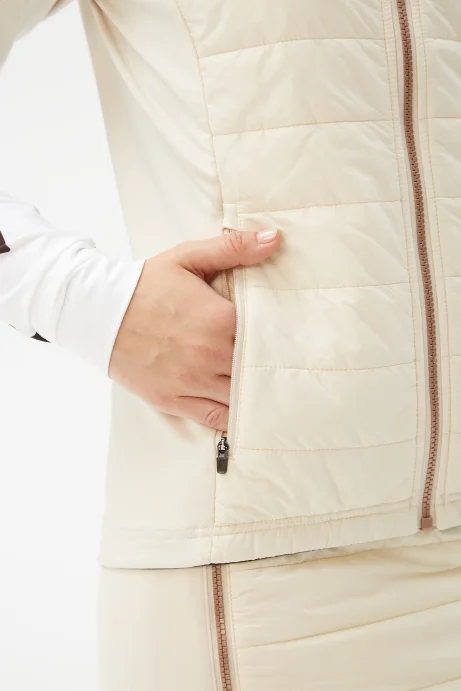 Жилет утепленный Bivium &quot;Комфорт&quot; жен. молочный