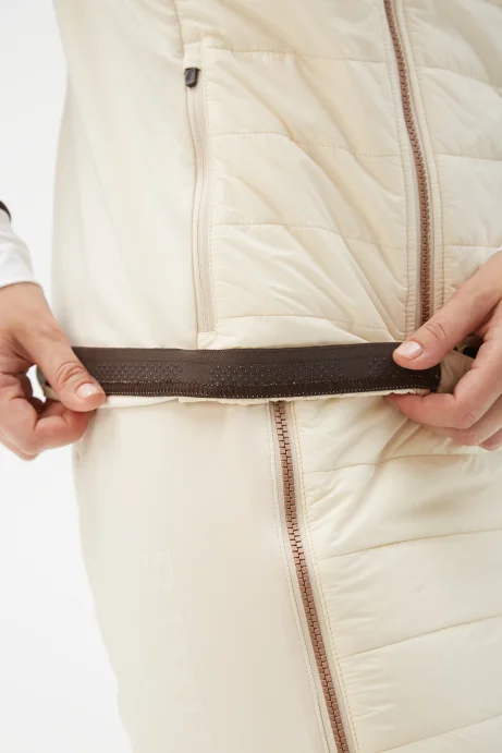 Жилет утепленный Bivium &quot;Комфорт&quot; жен. молочный