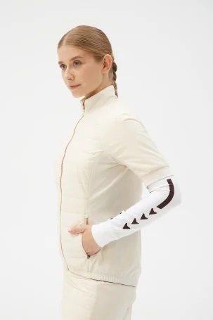 Жилет утепленный Bivium "Комфорт" жен. молочный