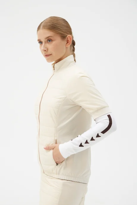 Жилет утепленный Bivium &quot;Комфорт&quot; жен. молочный