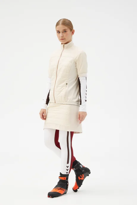 Жилет утепленный Bivium &quot;Комфорт&quot; жен. молочный