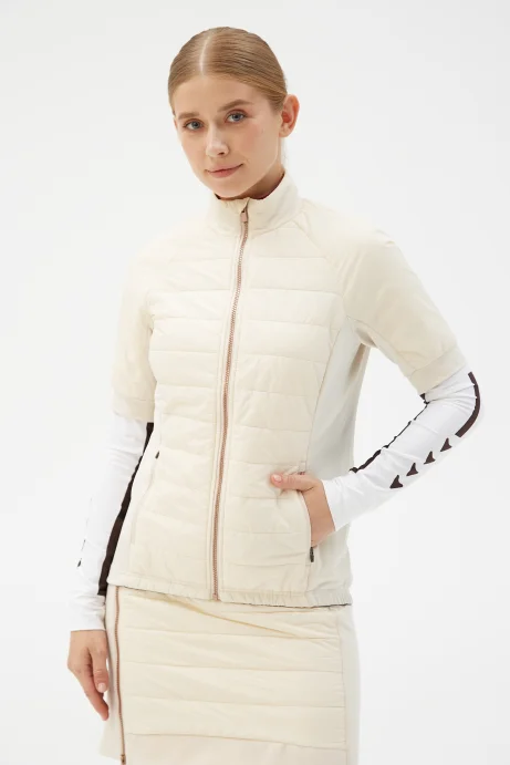 Жилет утепленный Bivium &quot;Комфорт&quot; жен. молочный