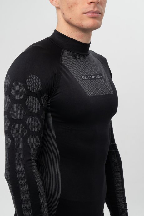 Комплект термобелья Nordski Snake Black/Grey NSM389224