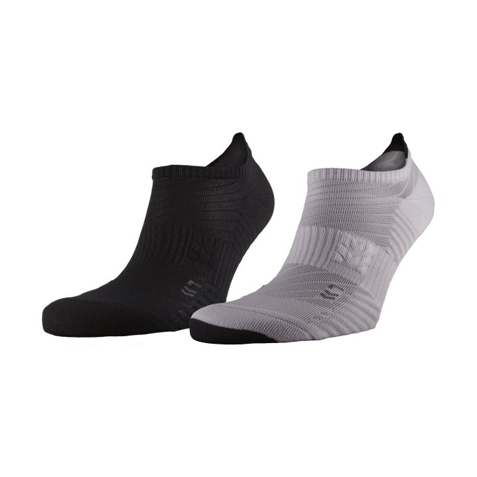 Носки спортивные Moretan MULTISPORT LOW (2 ПАРЫ: черные+белые)