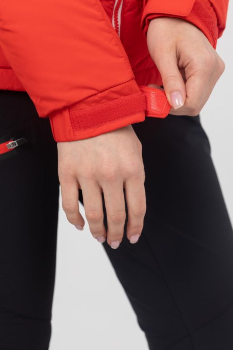 Куртка пуховая MOAX Club Team жен. SW222344/91401 огненно-красный