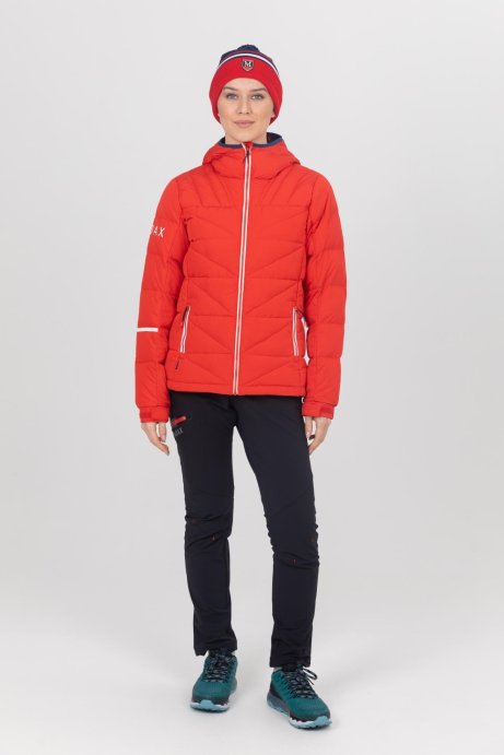 Куртка пуховая MOAX Club Team жен. SW222344/91401 огненно-красный