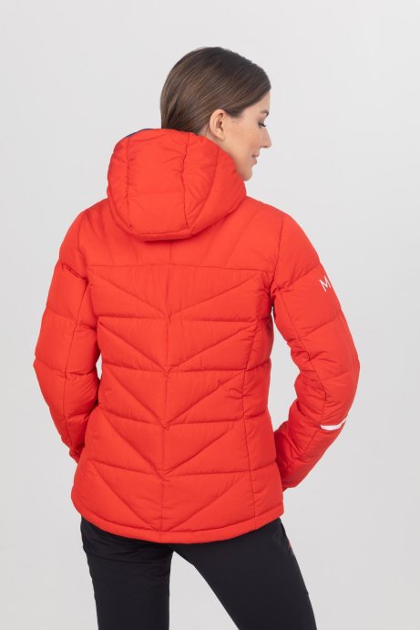 Куртка пуховая MOAX Club Team жен. SW222344/91401 огненно-красный