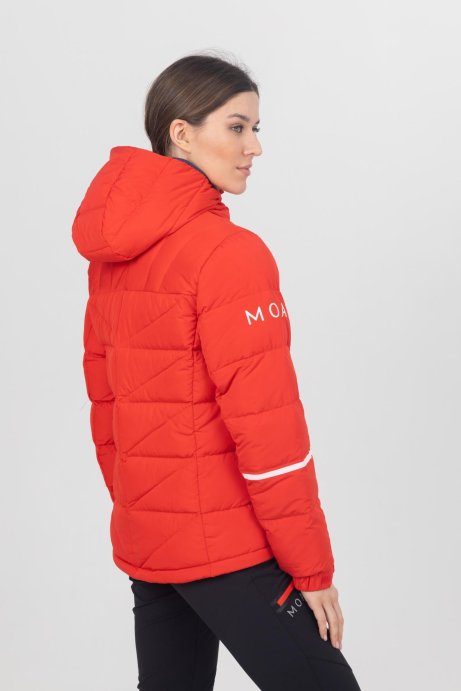 Куртка пуховая MOAX Club Team жен. SW222344/91401 огненно-красный
