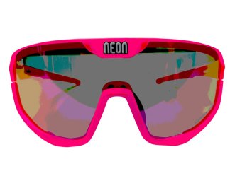 Очки NEON LEGKOV VOLCANO Crystal Pink Mirror Green (2 линзы)