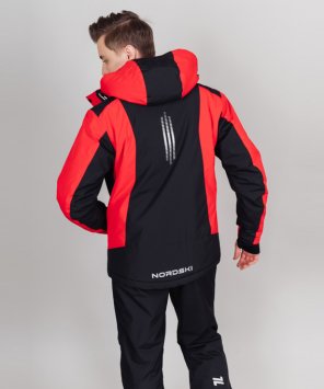 Куртка NORDSKI Extreme Black-Red NSM560910