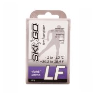 Парафин SKIGO LF Violet (для жестк., абразивн. снега) (-1°С -12°С) 60 г.