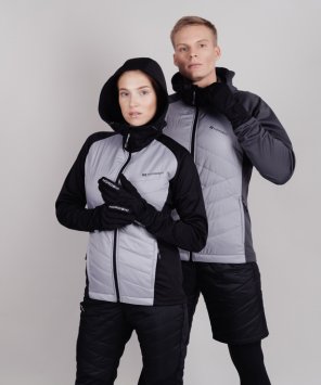 Куртка Nordski Hybrid Hood Grey NSM850201