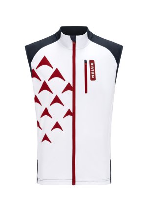 Жилет Bivium Пик 3.0 муж. белый_графитовый