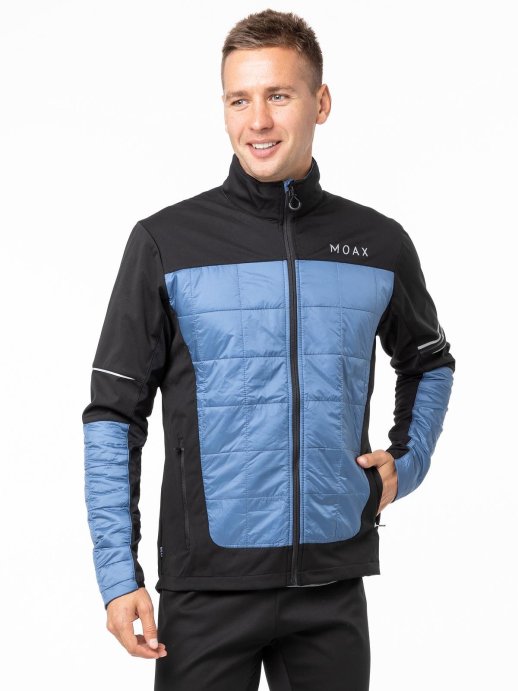 Костюм разминочный MOAX Navado Hybrid муж. SW222321/80020_SW212219/10000 серо-синий в Мурманске