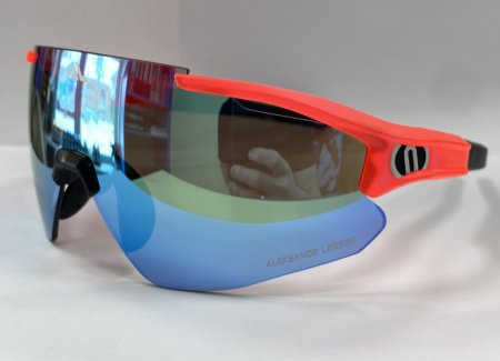 Очки NEON LEGKOV NOVA crystal red mirror white (2 линзы)