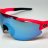Очки NEON LEGKOV NOVA crystal red mirror white (2 линзы)