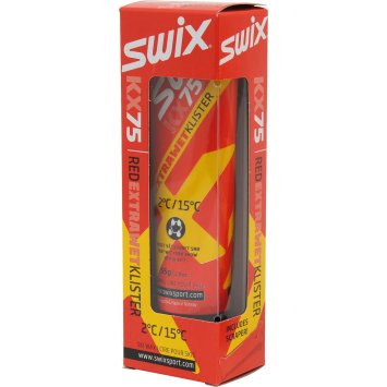 КЛИСТЕР SWIX KX75 Red Extra Wet Klister +2/+15