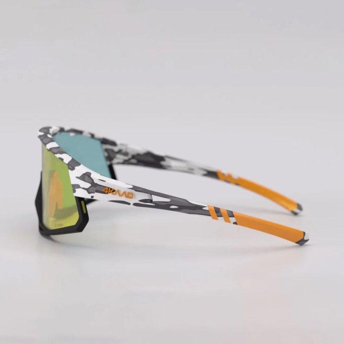 Очки 4KAAD MIRADOR, сер./оранж. оправа, 1 доп. линза в Мурманске