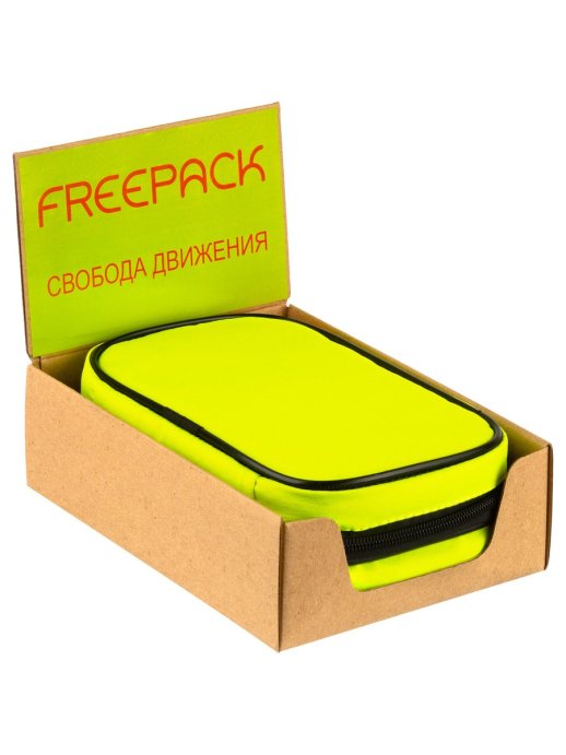 Термопенал FREEPACK д/4х ручек (лимонный) в Твери