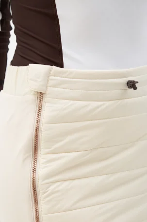 Юбка утепленная Bivium "Комфорт" жен. молочный