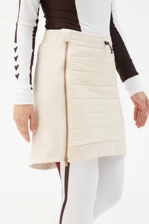 Юбка утепленная Bivium "Комфорт" жен. молочный