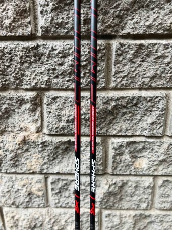 Трубки (пара) Ski Time SPHERE HM Black/Red