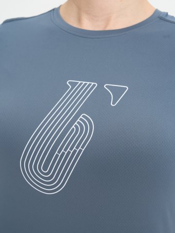 Футболка Bivium &quot;Темп 2.0&quot; жен. графит.