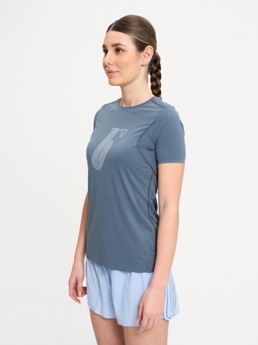 Футболка Bivium &quot;Темп 2.0&quot; жен. графит.