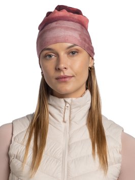 Шапка Buff Ecostretch Beanie Lise Rosewood 134808.341.10.00