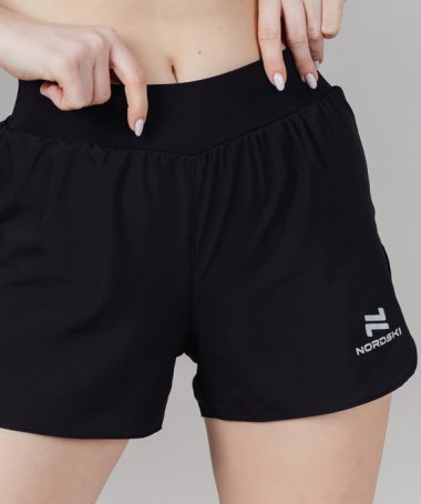 Шорты с лосинами Nordski Pro Black W  NSW168100