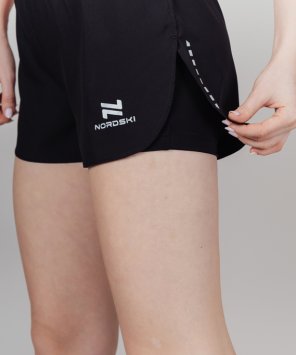 Шорты с лосинами Nordski Pro Black W  NSW168100