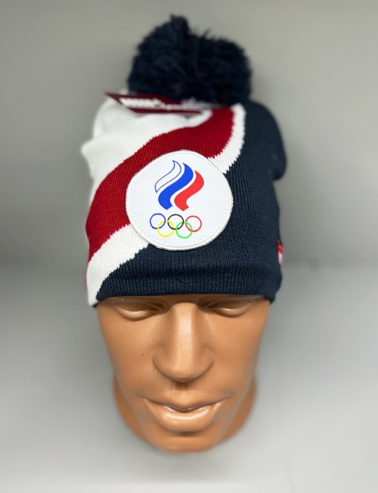 Шапка теплая РОССИЯ "Триколор 22/23" ОИ в Новосибирске