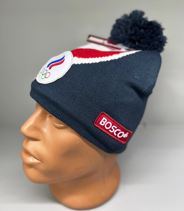 Шапка теплая РОССИЯ "Триколор 22/23" ОИ в Новосибирске