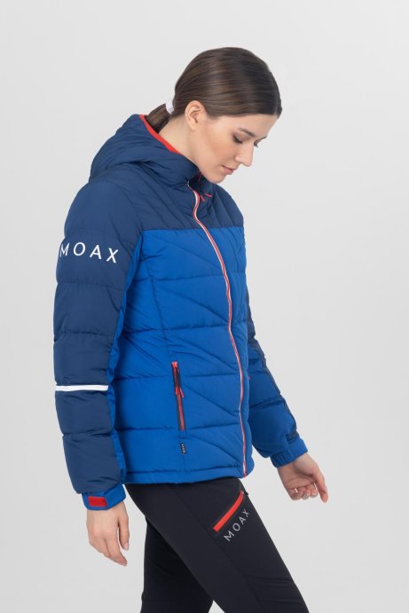Куртка пуховая MOAX Club Team жен. SW222344/72107 олимпийский синий в Твери