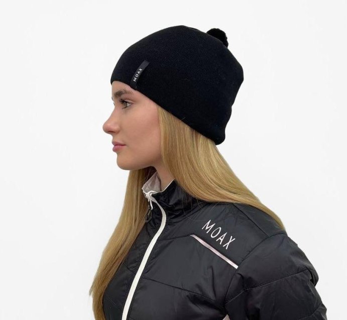 Шапка MOAX Tradition 46574M/10000 черный 56 в Твери