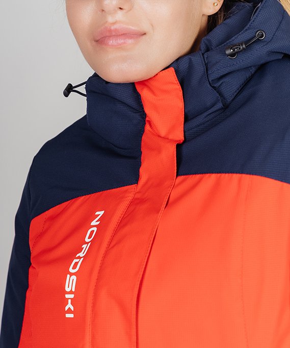 Утепленная куртка Nordski Mount 2.0 Red/Dark Blue W NSW836710