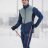 Костюм тренировочный Nordski Hybrid Pro Blue/Ice Mint NSM303995/NSM520125