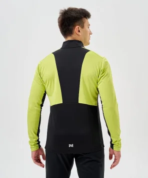 Тренировочная куртка Nordski Advance Lime/Black NSM641180