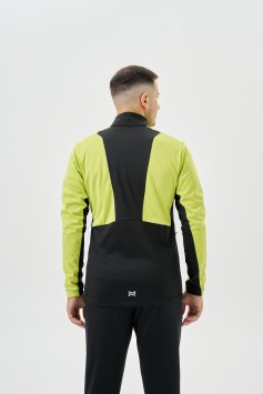 Тренировочная куртка Nordski Advance Lime/Black NSM641180
