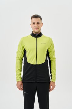 Тренировочная куртка Nordski Advance Lime/Black NSM641180